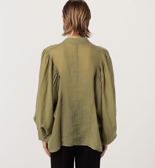 TOMORROWLAND GOODS「Devotion TWINS  ELPIS  ボリュームスリーブシャツ」|シャツ・ブラウス|