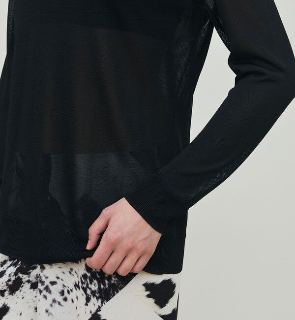 DES PRES「マットレーヨン ボートネックプルオーバー」|ニット・セーター|