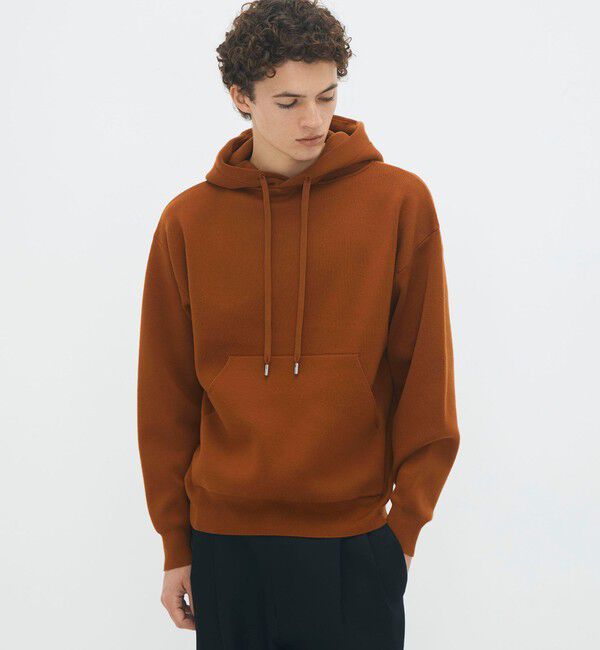 CABaN「コットンカシミヤ パーカ」|ニット・セーター|