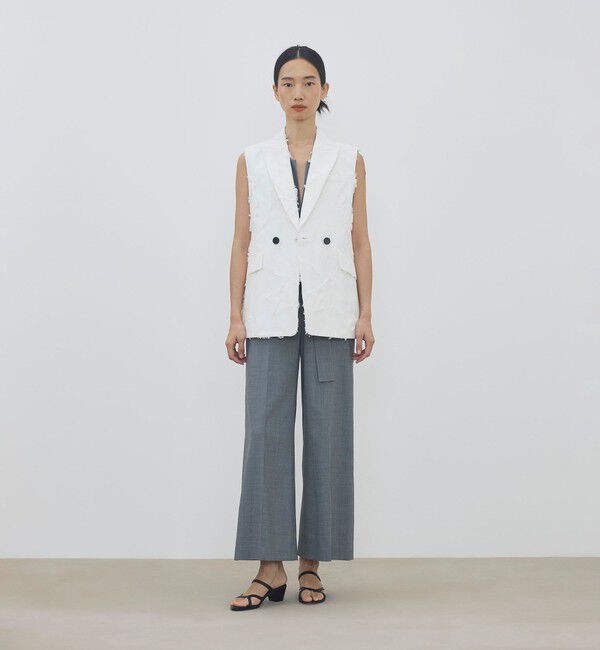 DES PRES「ポリエステルウールバラシャ ジャンプスーツ」|オールインワン|