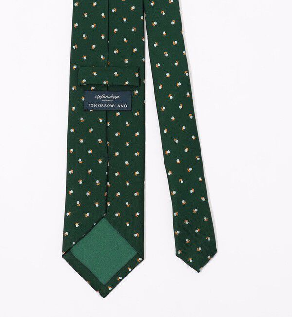 TOMORROWLAND GOODS「STEFANO BIGI シルクプリント 小紋柄ネクタイ」|ネクタイ・蝶ネクタイ|