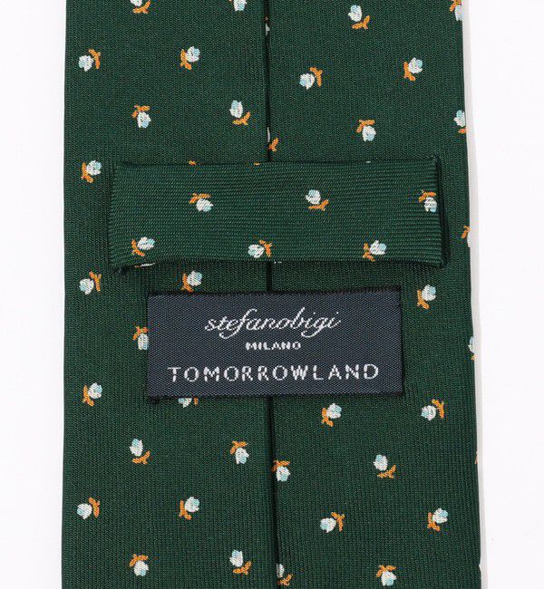 TOMORROWLAND GOODS「STEFANO BIGI シルクプリント 小紋柄ネクタイ」|ネクタイ・蝶ネクタイ|