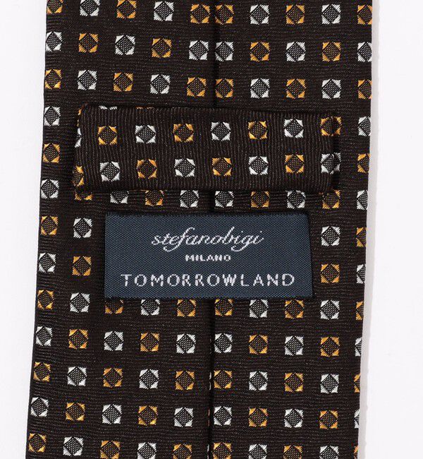 TOMORROWLAND GOODS「STEFANO BIGI シルクジャガード 小紋柄ネクタイ」|ネクタイ・蝶ネクタイ|
