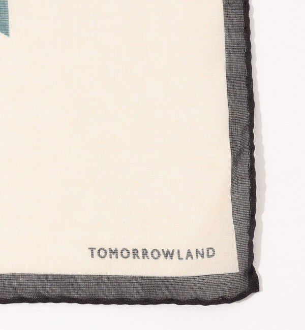 TOMORROWLAND GOODS「TOMORROWLAND コットンシルク プリントポケットチーフ」|バンダナ・スカーフ|