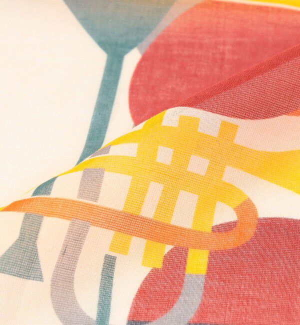 TOMORROWLAND GOODS「TOMORROWLAND コットンシルク プリントポケットチーフ」|バンダナ・スカーフ|