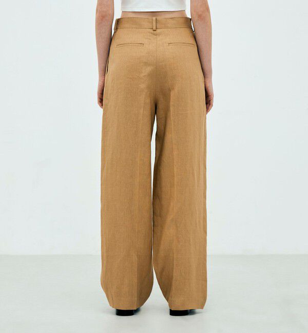 Edition「edition pourell リネン タックパンツ」|その他|