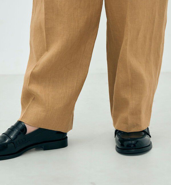 Edition「edition pourell リネン タックパンツ」|その他|