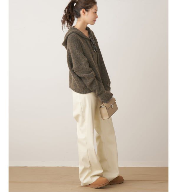 Plage「MY_fake leather easyパンツ」|その他|