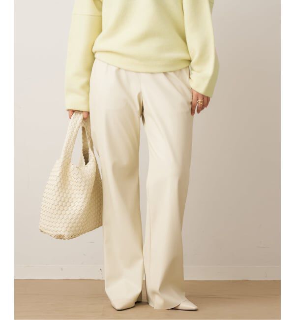 Plage「MY_fake leather easyパンツ」|その他|