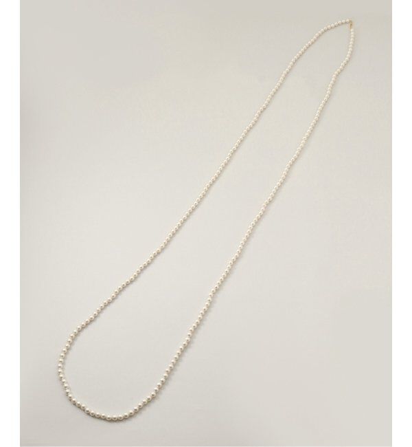 SLOBE IENA「《追加2》SLOBE ロングパールネックレス」|ネックレス|