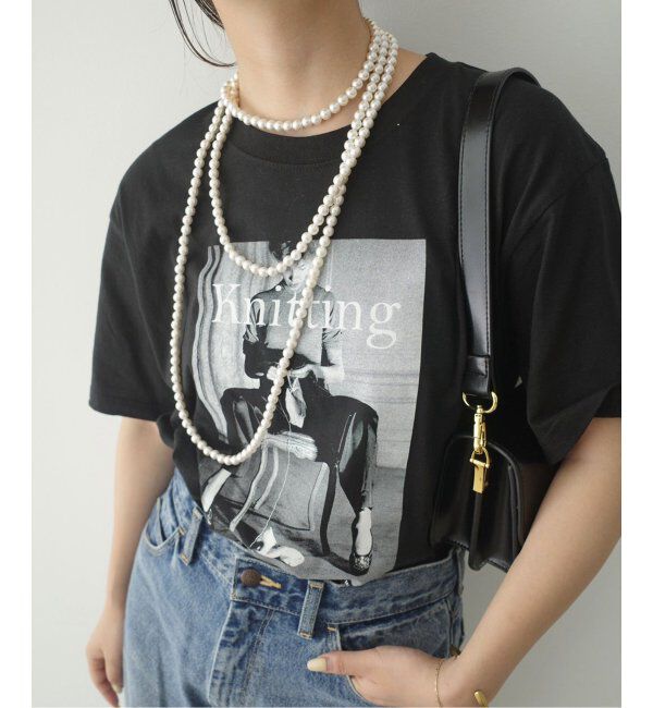 SLOBE IENA「《追加2》SLOBE ロングパールネックレス」|ネックレス|