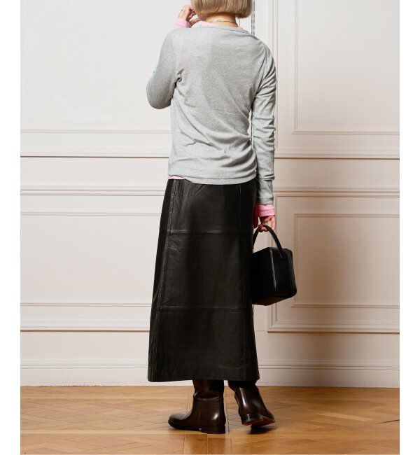 IENA LA BOUCLE「IENA LA BOUCLE シアーフライスロングスリーブTシャツ」|Tシャツ・カットソー|