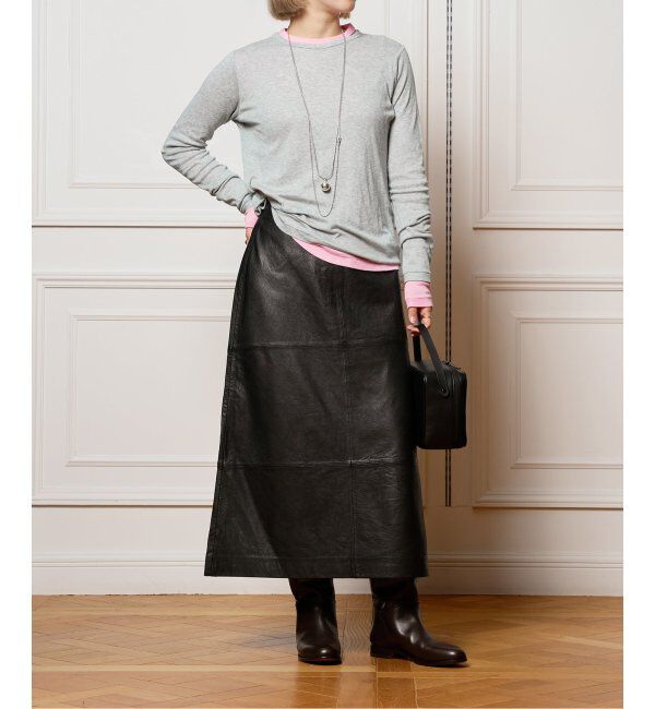 IENA LA BOUCLE「IENA LA BOUCLE シアーフライスロングスリーブTシャツ」|Tシャツ・カットソー|