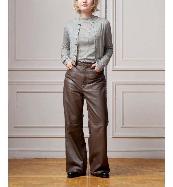 IENA LA BOUCLE「IENA LA BOUCLE シアーフライスロングスリーブTシャツ」|Tシャツ・カットソー|