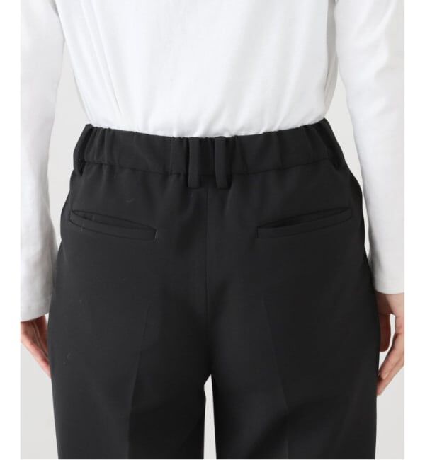 VERMEIL par iena「《追加》ダブルクロスストレッチパンツ」|スラックス|