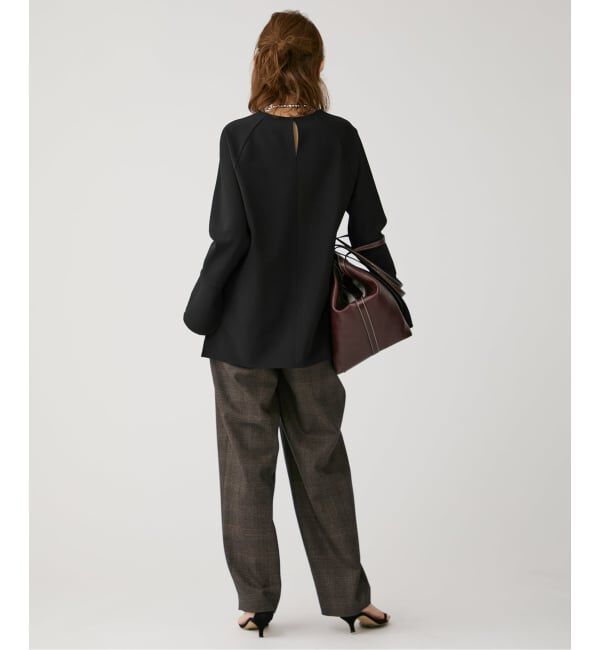 VERMEIL par iena「ダブルクロスストレッチ T-ブラウス」|シャツ・ブラウス|