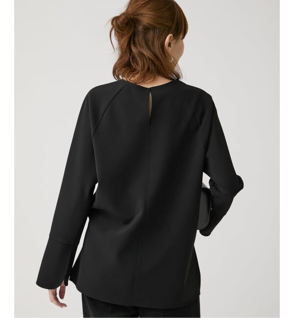 VERMEIL par iena「ダブルクロスストレッチ T-ブラウス」|シャツ・ブラウス|