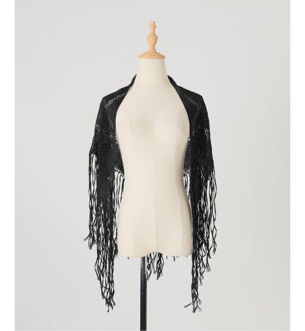 VERMEIL par iena「ASAUCE MELER アソースメレ ギマコットントライアングルストール AM26-ST169」|ストール|