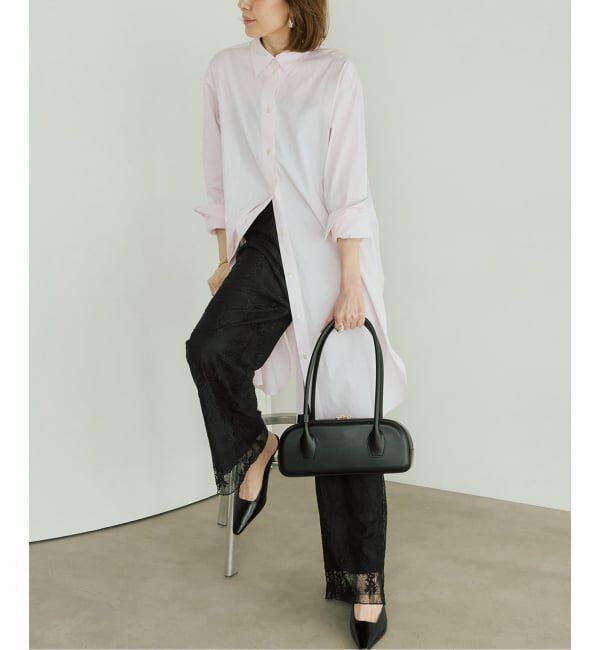 VERMEIL par iena「Long シャツ」|ワンピース|ピンク