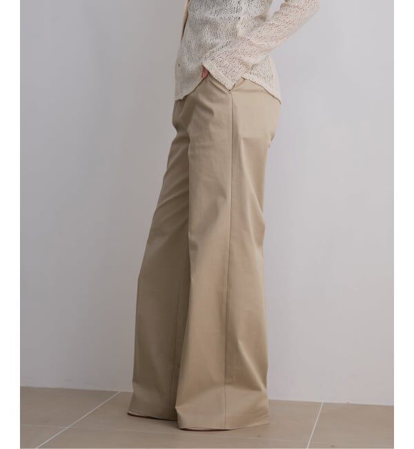 IENA LA BOUCLE「IENA LA BOUCLE チノスラックス」|スラックス|