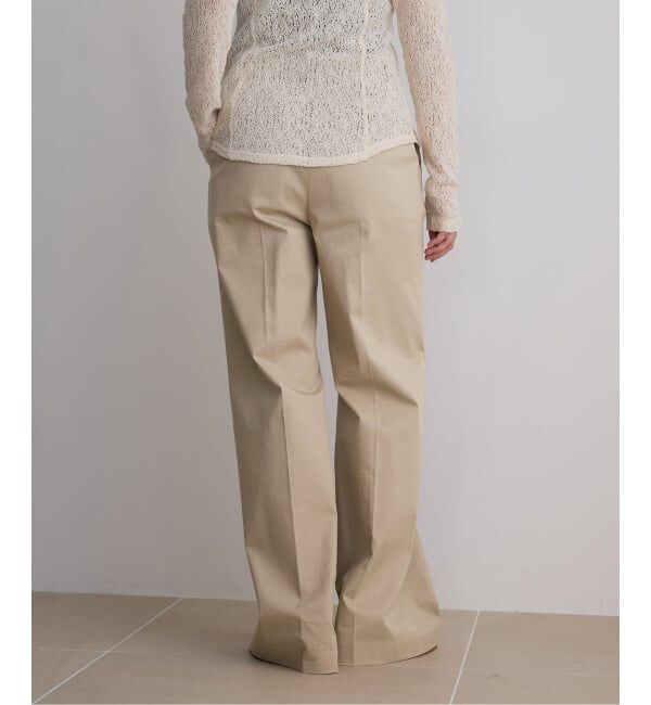 IENA LA BOUCLE「IENA LA BOUCLE チノスラックス」|スラックス|