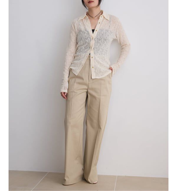 IENA LA BOUCLE「IENA LA BOUCLE チノスラックス」|スラックス|