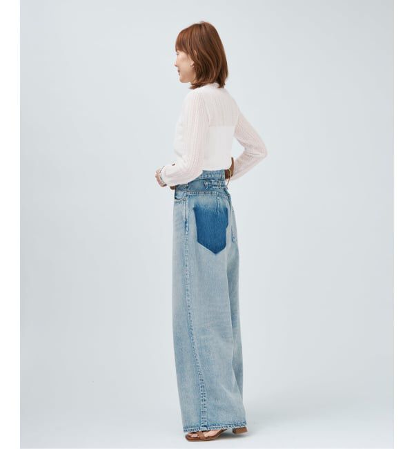 VERMEIL par iena「レースニット ハイネックロングスリーブプルオーバー」|ニット・セーター|