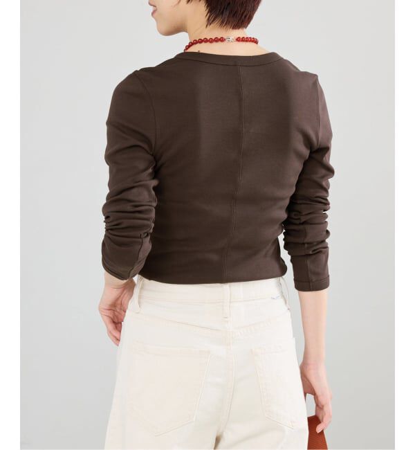 IENA「FLORE FLORE/フローレフローレ IMAN LONGSLEEVE カットソー  IMA-LS」|Tシャツ・カットソー|