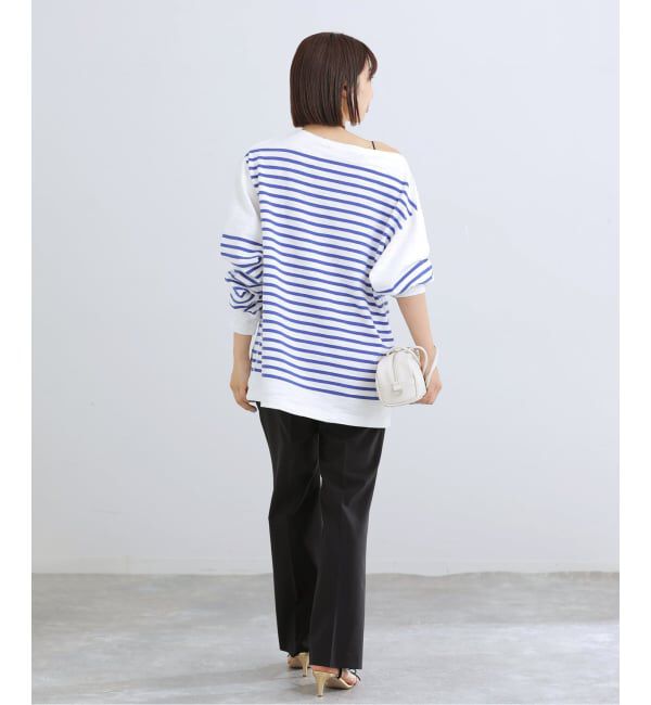 IENA「TOURNON/トゥルノン BASQUE BORDER Tシャツ 26SCS028」|Tシャツ・カットソー|