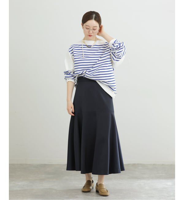 IENA「TOURNON/トゥルノン BASQUE BORDER Tシャツ 26SCS028」|Tシャツ・カットソー|