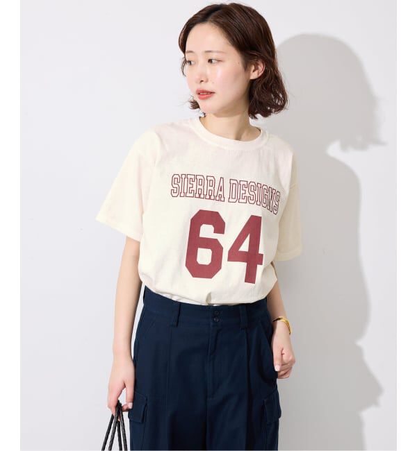 SLOBE IENA「《予約》Sierra Designs/シエラデザインズ SLOBE別注 ナンバリングTEE」|Tシャツ・カットソー|