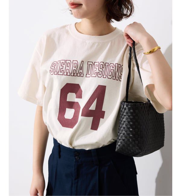 SLOBE IENA「《予約》Sierra Designs/シエラデザインズ SLOBE別注 ナンバリングTEE」|Tシャツ・カットソー|