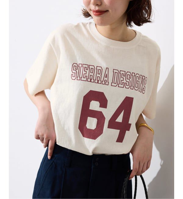 SLOBE IENA「《予約》Sierra Designs/シエラデザインズ SLOBE別注 ナンバリングTEE」|Tシャツ・カットソー|