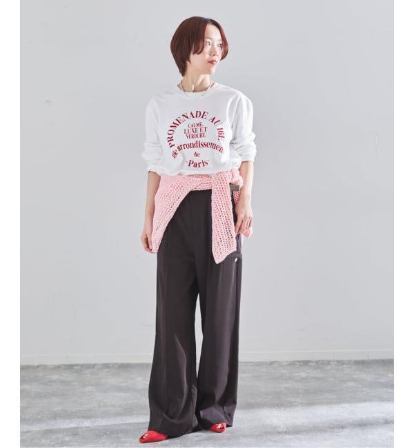 IENA「GOOD ROCK SPEED フロッキーTシャツ」|Tシャツ・カットソー|