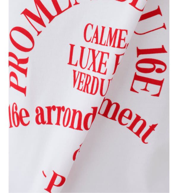 IENA「GOOD ROCK SPEED フロッキーTシャツ」|Tシャツ・カットソー|