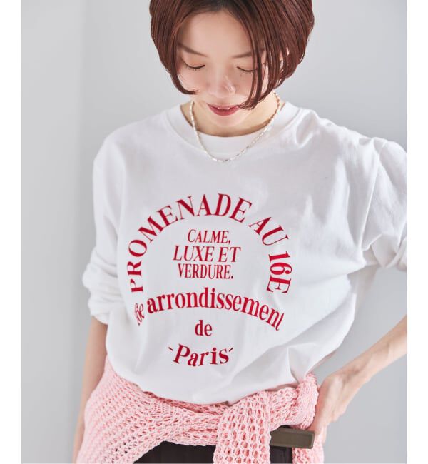 IENA「GOOD ROCK SPEED フロッキーTシャツ」|Tシャツ・カットソー|