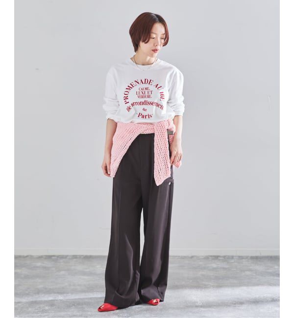 IENA「GOOD ROCK SPEED フロッキーTシャツ」|Tシャツ・カットソー|