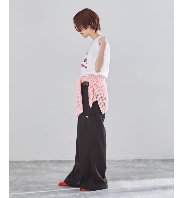 IENA「GOOD ROCK SPEED フロッキーTシャツ」|Tシャツ・カットソー|