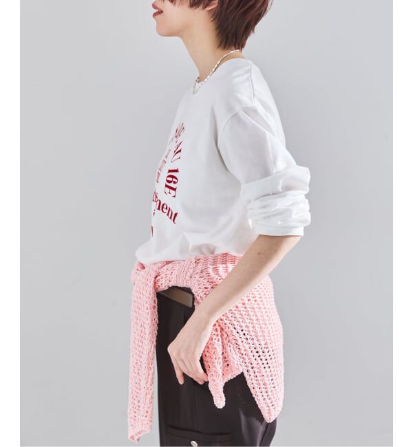 IENA「GOOD ROCK SPEED フロッキーTシャツ」|Tシャツ・カットソー|