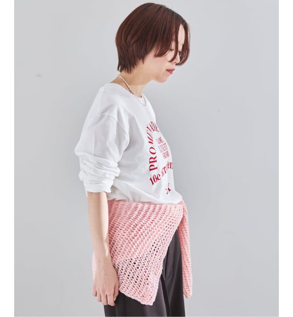 IENA「GOOD ROCK SPEED フロッキーTシャツ」|Tシャツ・カットソー|