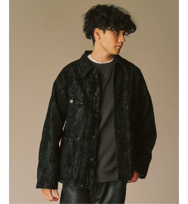 417 EDIFICE「ベロアデニム カバーオール」|その他|