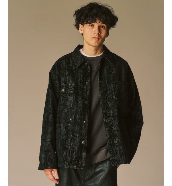 417 EDIFICE「ベロアデニム カバーオール」|その他|