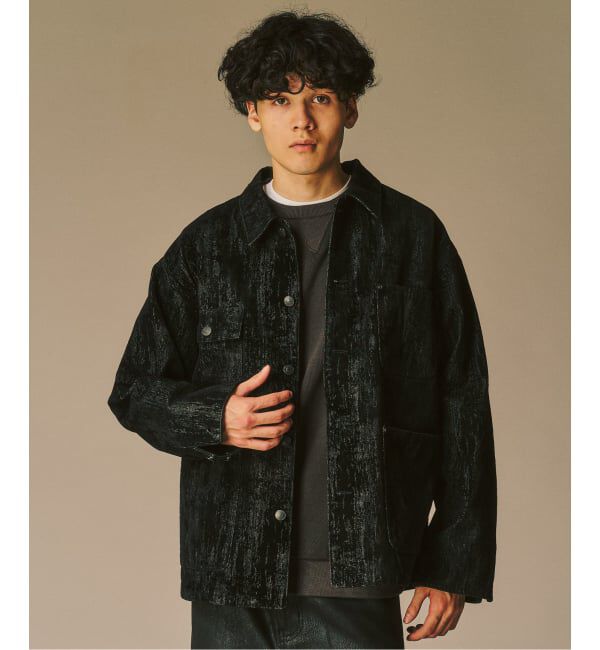 417 EDIFICE「ベロアデニム カバーオール」|その他|