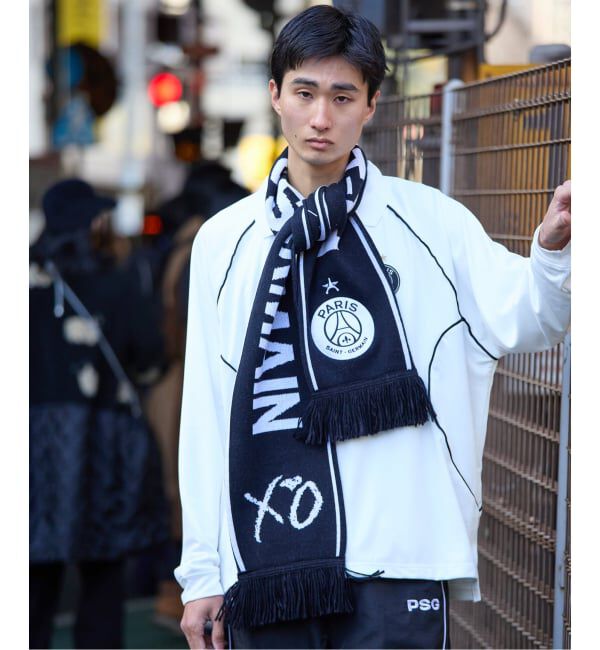 Paris Saint-Germain「【Paris Saint-Germain / パリ・サン＝ジェルマン】PSG X XO KNITTED SCARF」|マフラー|