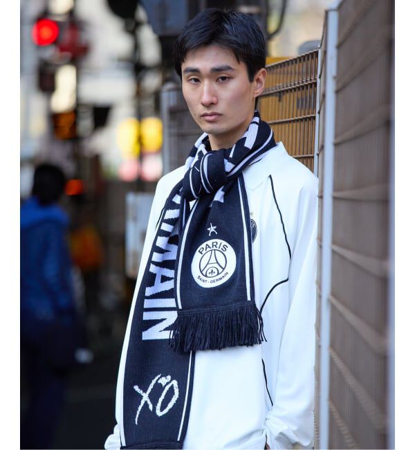 Paris Saint-Germain「【Paris Saint-Germain / パリ・サン＝ジェルマン】PSG X XO KNITTED SCARF」|マフラー|