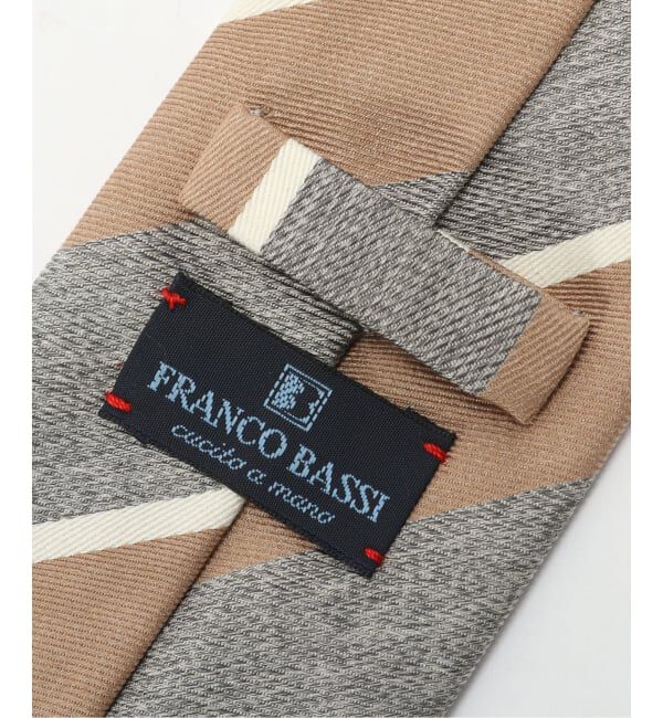 EDIFICE「FRANCO BASSI (フランコ バッシ) Twill Stripe タイ」|ネクタイ・蝶ネクタイ|