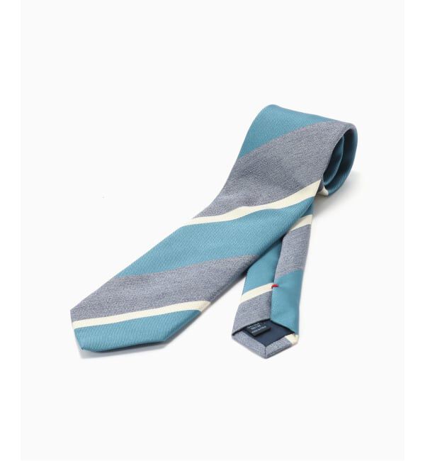 EDIFICE「FRANCO BASSI (フランコ バッシ) Melange Twill Stripe タイ」|ネクタイ・蝶ネクタイ|