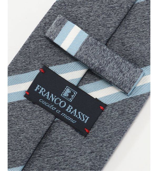 EDIFICE「FRANCO BASSI (フランコ バッシ) Regimental Stripe タイ」|ネクタイ・蝶ネクタイ|