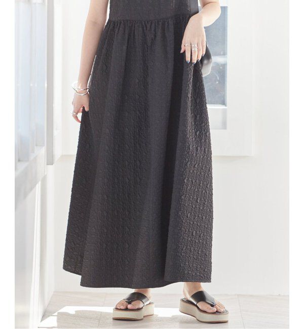 Oriens JOURNAL STANDARD「《追加3》【"GOOD GIRL&rdquo; / グッドガール】3Dジャガードキャミワンピース」|ワンピース|