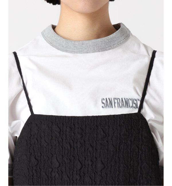 Oriens JOURNAL STANDARD「《追加3》【"GOOD GIRL&rdquo; / グッドガール】3Dジャガードキャミワンピース」|ワンピース|